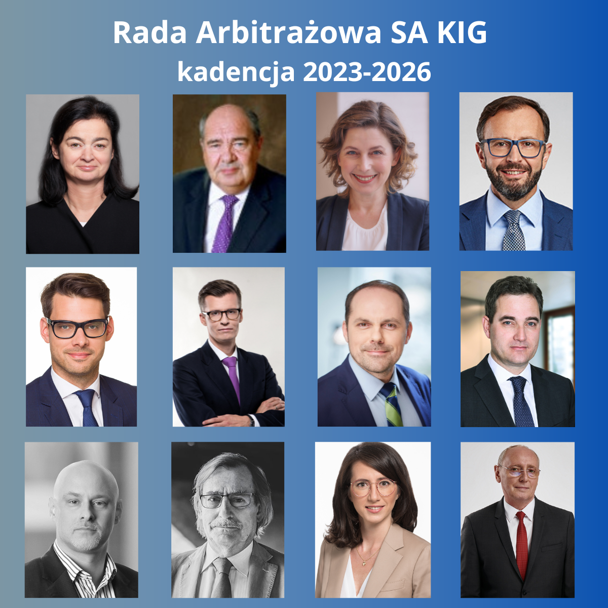 Rada Arbitrażowa kadencja 2023-2026